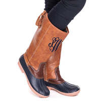 Lace Up Duck Boots