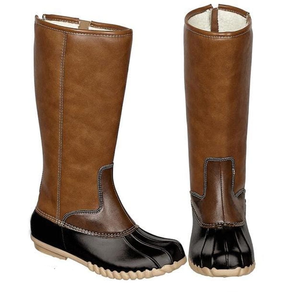 Tall BLACK Duck Boots