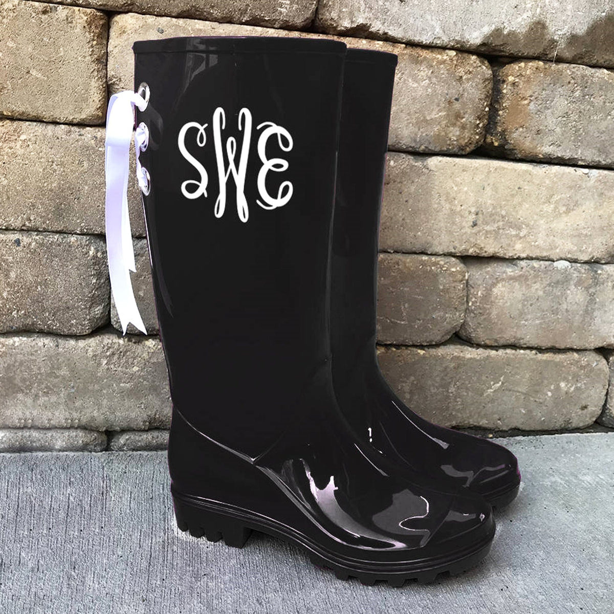 Tall Rubber Rain Boots