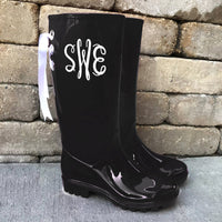 Tall Rubber Rain Boots