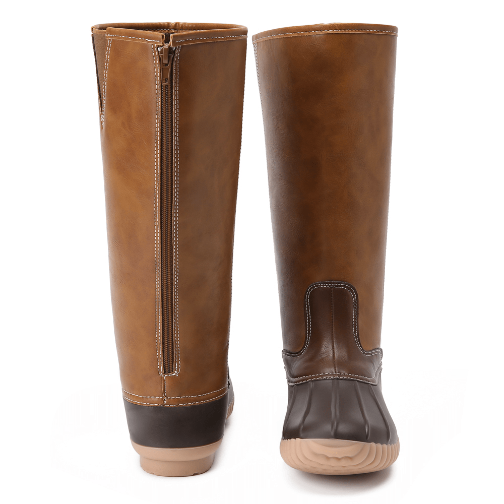 Tall BROWN Duck Boots