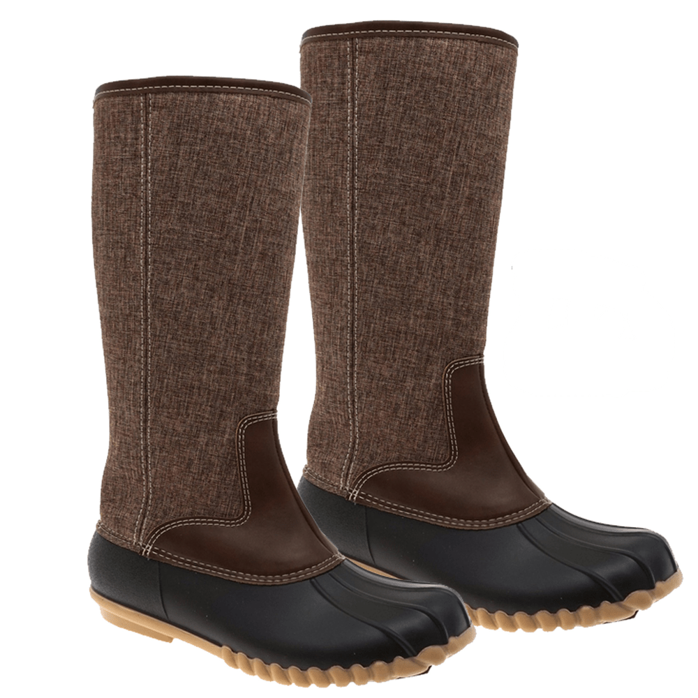 LINEN Duck Boots