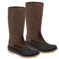 LINEN Duck Boots