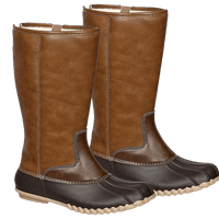 Tall BROWN Duck Boots