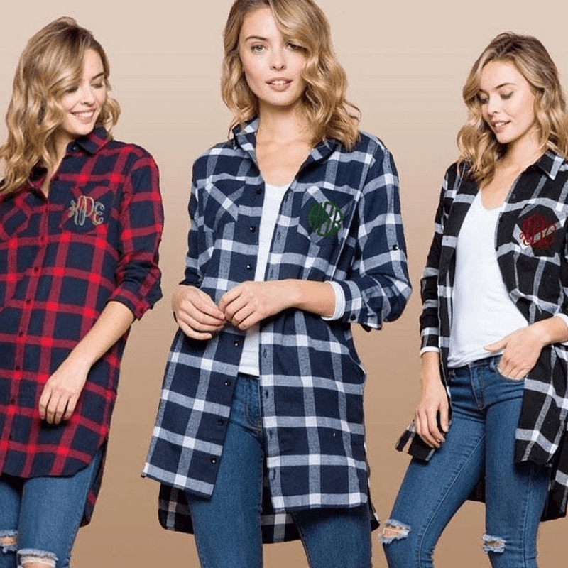Plaid Button Down Shirt1