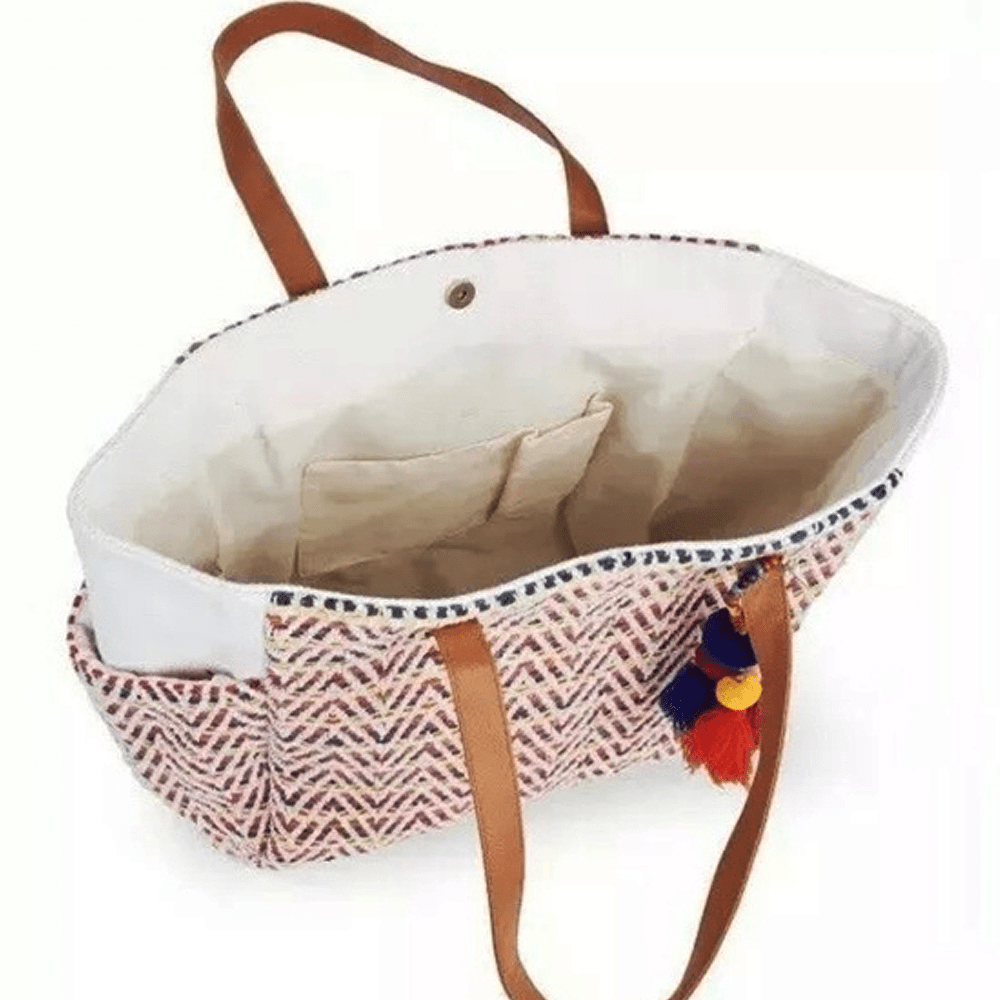 Canvas Beach Tote