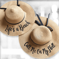 Floppy Hat With Ribbon