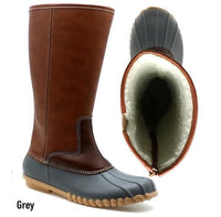 Tall GREY Duck Boots
