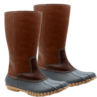 Tall GREY Duck Boots
