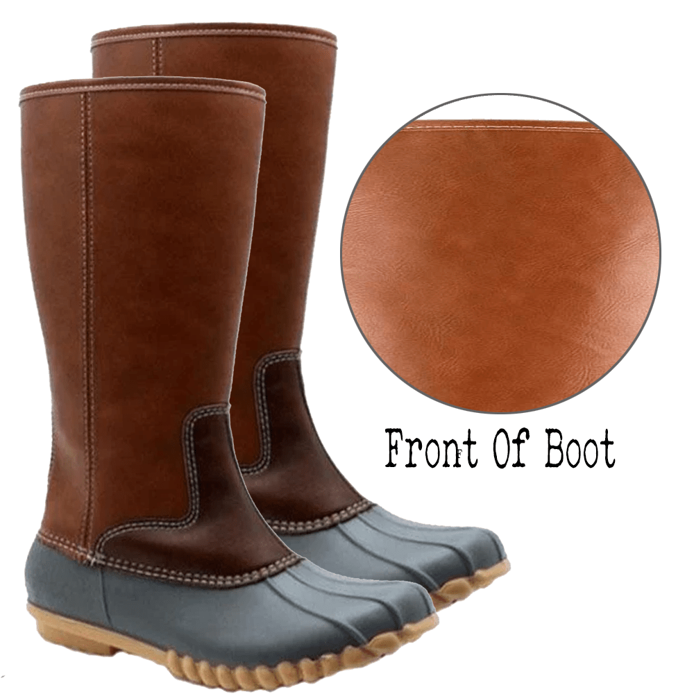 Tall GREY Duck Boots