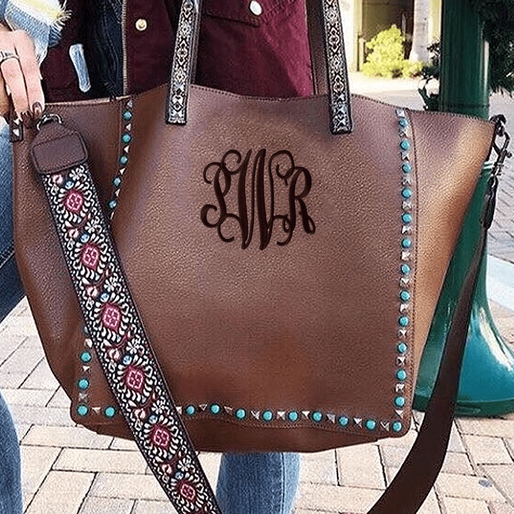 Guitar Strap Purse w/Pouch Bag