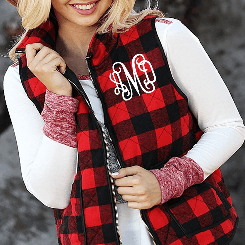 Red Buffalo Plaid Vest