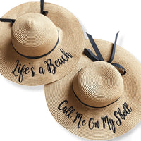 Floppy Hat With Ribbon