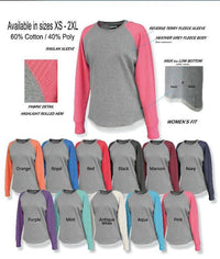 Hi Lo Raglan Sweatshirt