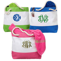 Two Tone Beach Tote