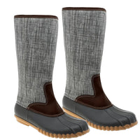 LINEN Duck Boots