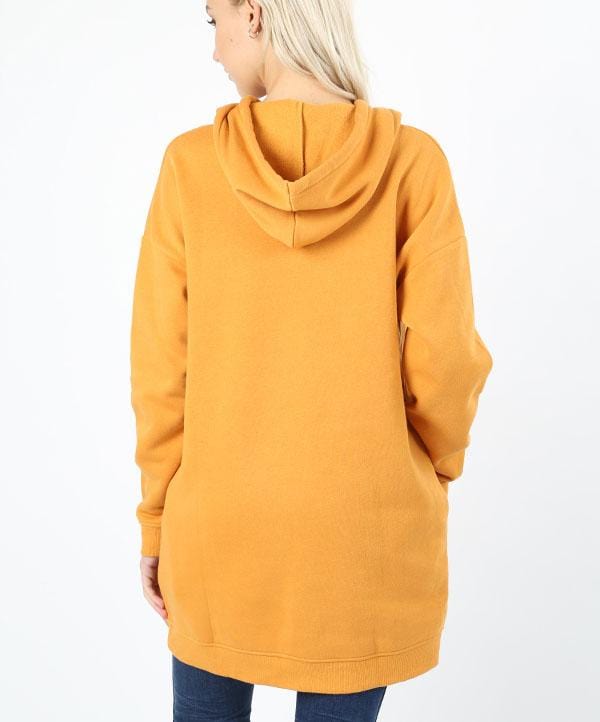 Long Hooded Sweatshirt