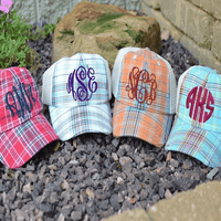 Plaid Baseball Hat