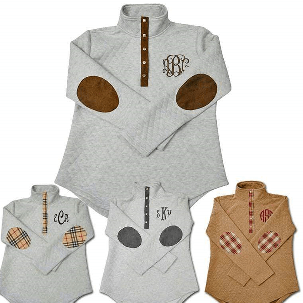 Quilted Sweatshirt