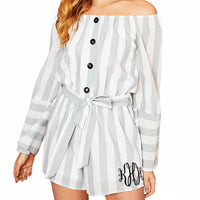 Stripe Summer Romper
