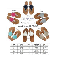 Medallion Disc Sandals