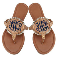 Medallion Cork Sandals
