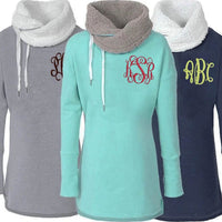 Cowl Neck Sweatshirt