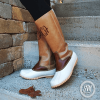 Tall TAUPE Duck Boots