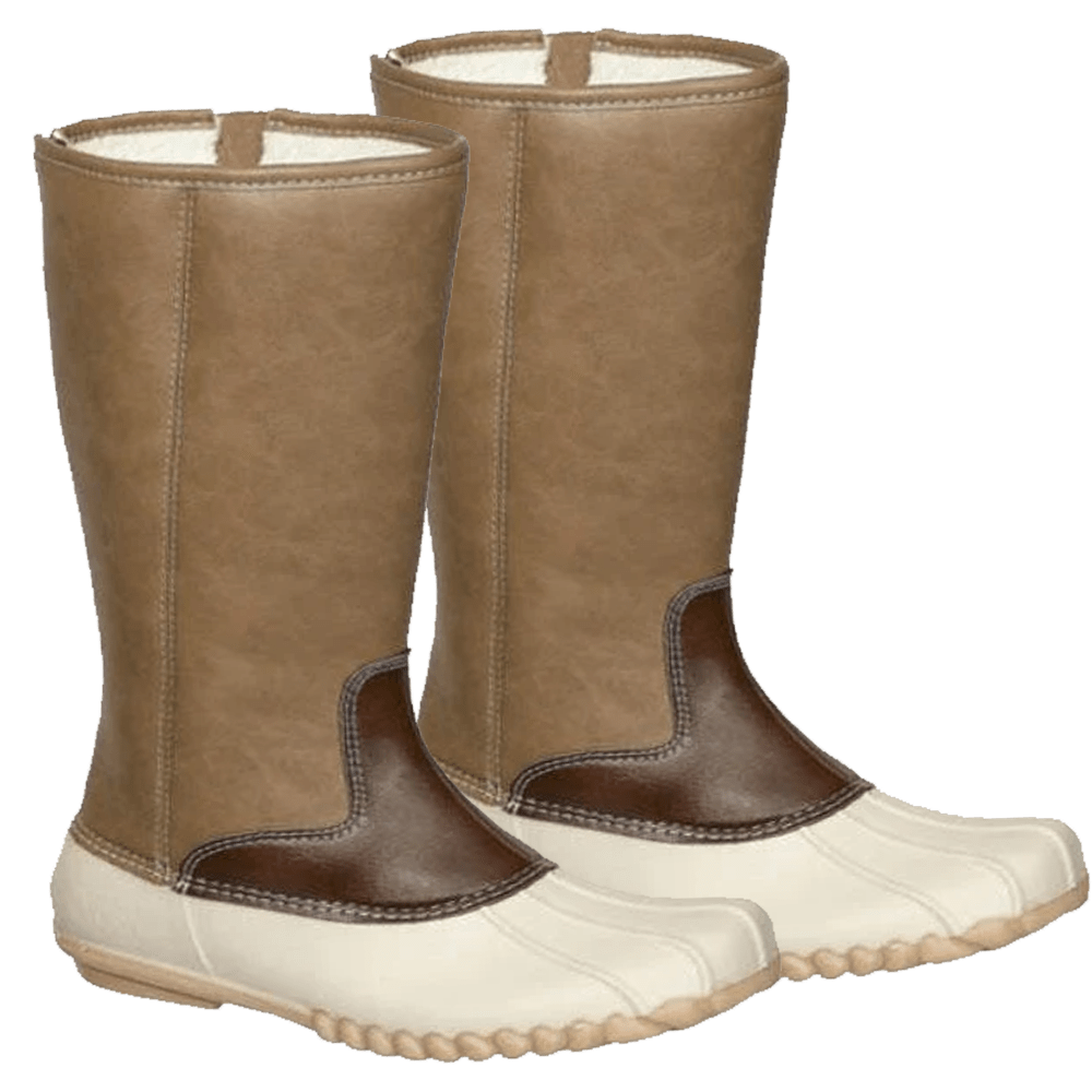 Tall TAUPE Duck Boots