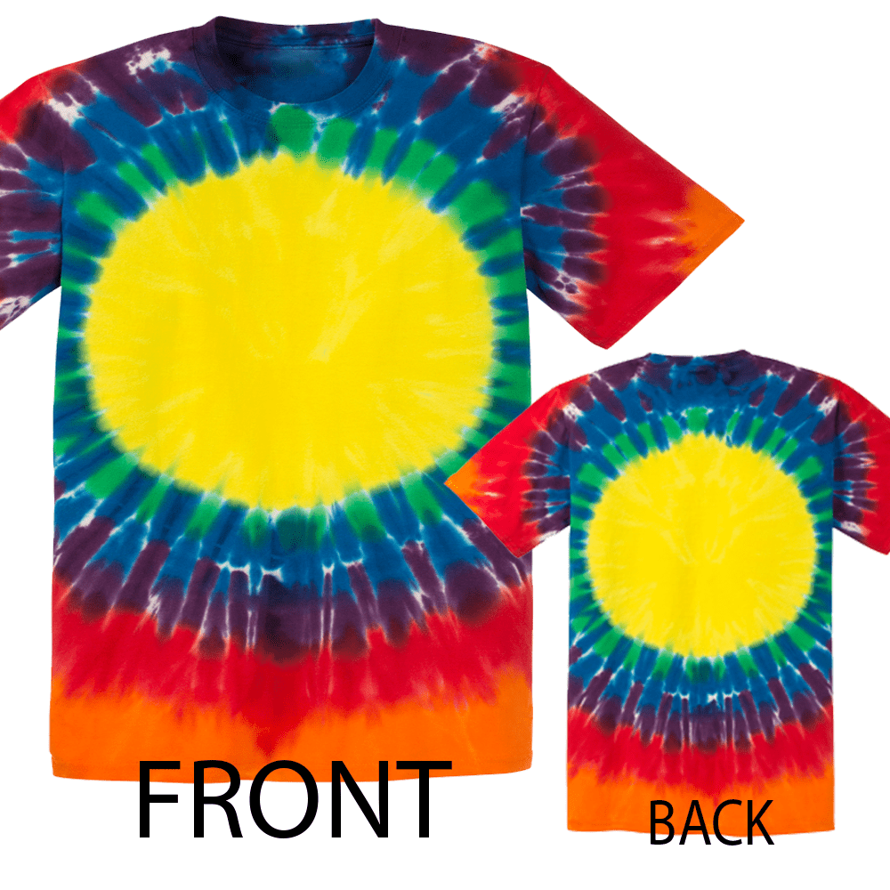 Circle Tie Dye Tee Shirt
