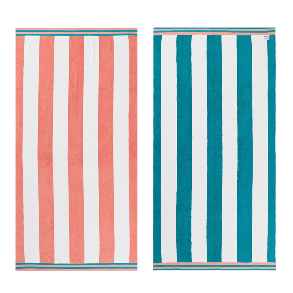 Two Tone Beach Towel