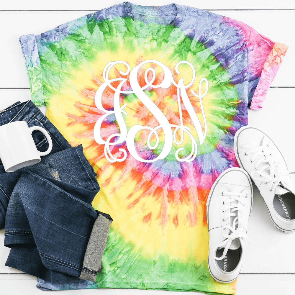 Tie Dye Crew Tee Shirt