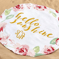 Hello Beach Towel