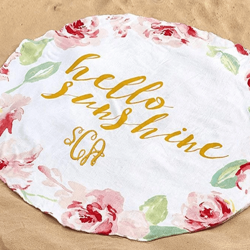 Hello Beach Towel