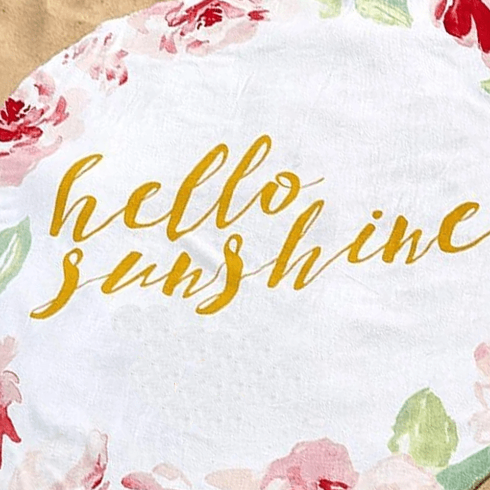 Hello Beach Towel