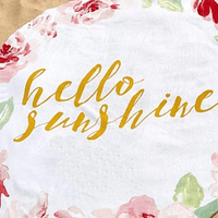 Hello Beach Towel