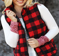 Red Buffalo Plaid Vest