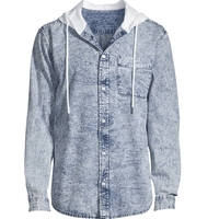Denim Hooded Jacket