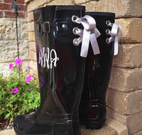 Rain Boots w/Side Buckle