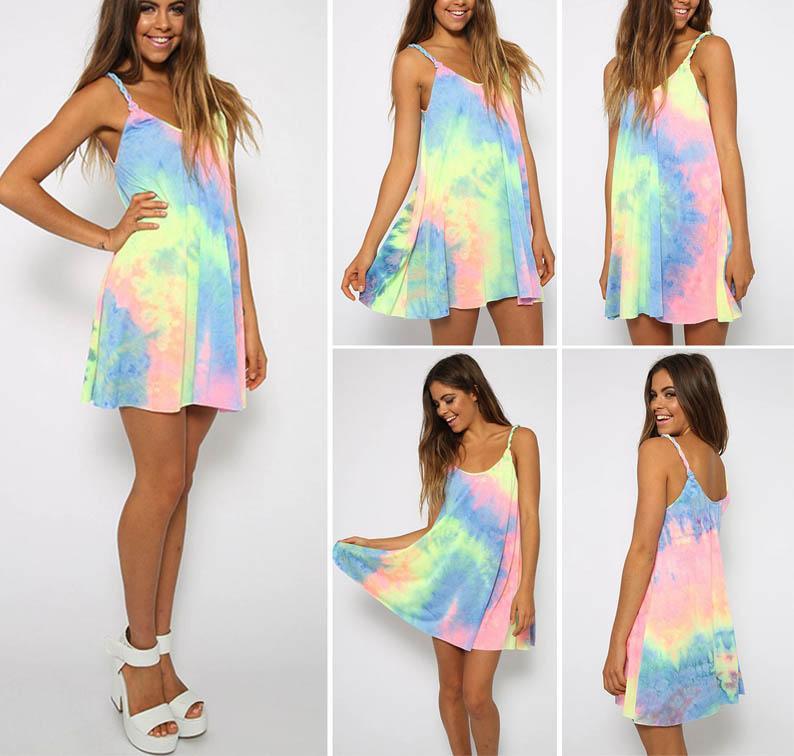 Tie Dye Party Dress
