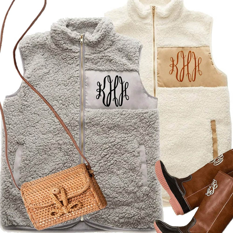 Sherpa Fleece Vest